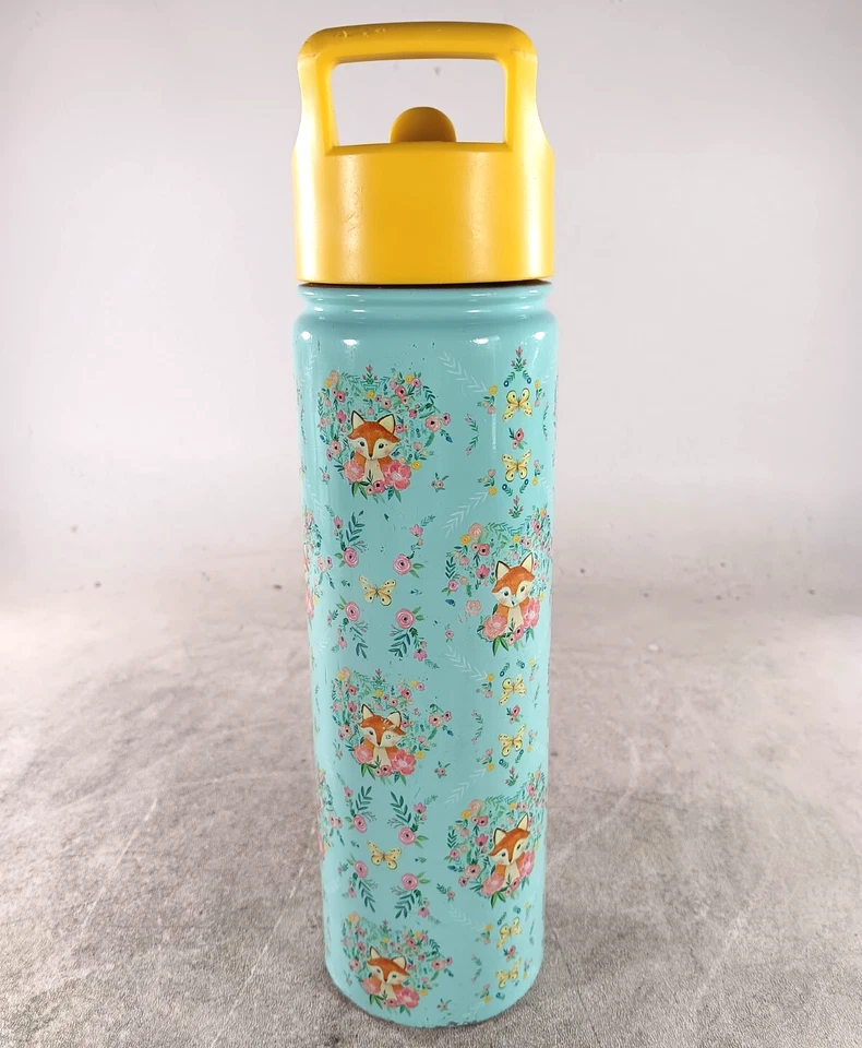 Botellas de agua simples modernas Summit Kids de 22 oz con tapa de pajita taza para sorber Foto 2 de 3