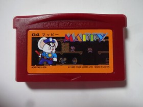 MAPPY Famicom Mini GAMEBOY ADVANCE 2004 GBA Action Game w/Box Manual From Japan