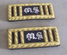 Captain Shoulder Boards, Medical, Civil War, New