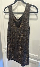 Vintage Mink Pink Urban Outfitters Burnout Velvet Holiday Shift Dress