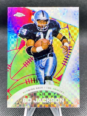 2023 Topps Composite BO JACKSON Chrome All-Etch X-Fractor #CAE-18 RAIDERS  