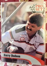 1992 PRO SET RACING BARRY DODSON #138 WINSTON CUP CREW CHIEF RUSTY WALLACE