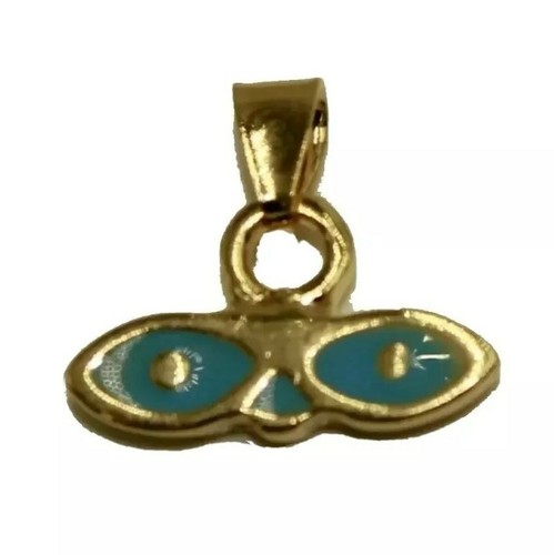 Saint Lucy Eye Pendant 18k Gold Plated 