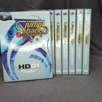 Digital Juice Jump Backs High Definition Video Design Disks 1-10
