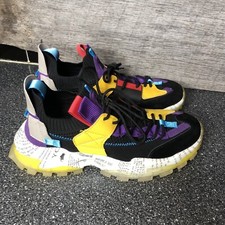 Scurtain Men's Womens Breathable Walking Shoes US Size 10