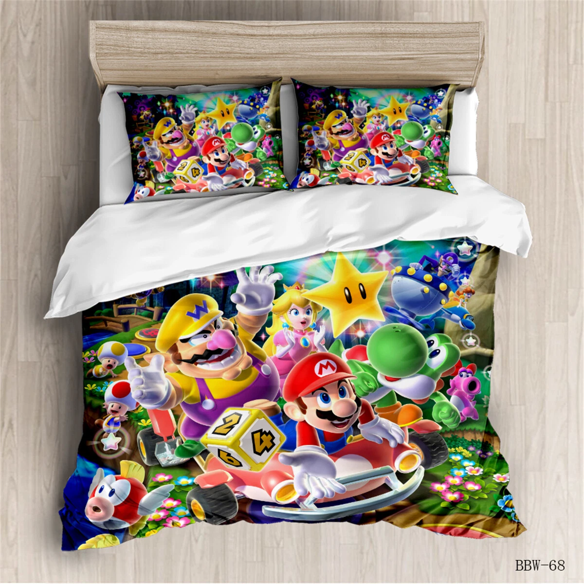 Super Mario Star Bedding Set
