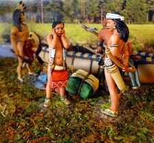 JOHN JENKINS RSF 11 The shooting Lesson 2 Indian Boy  Figures RET w/ BOX