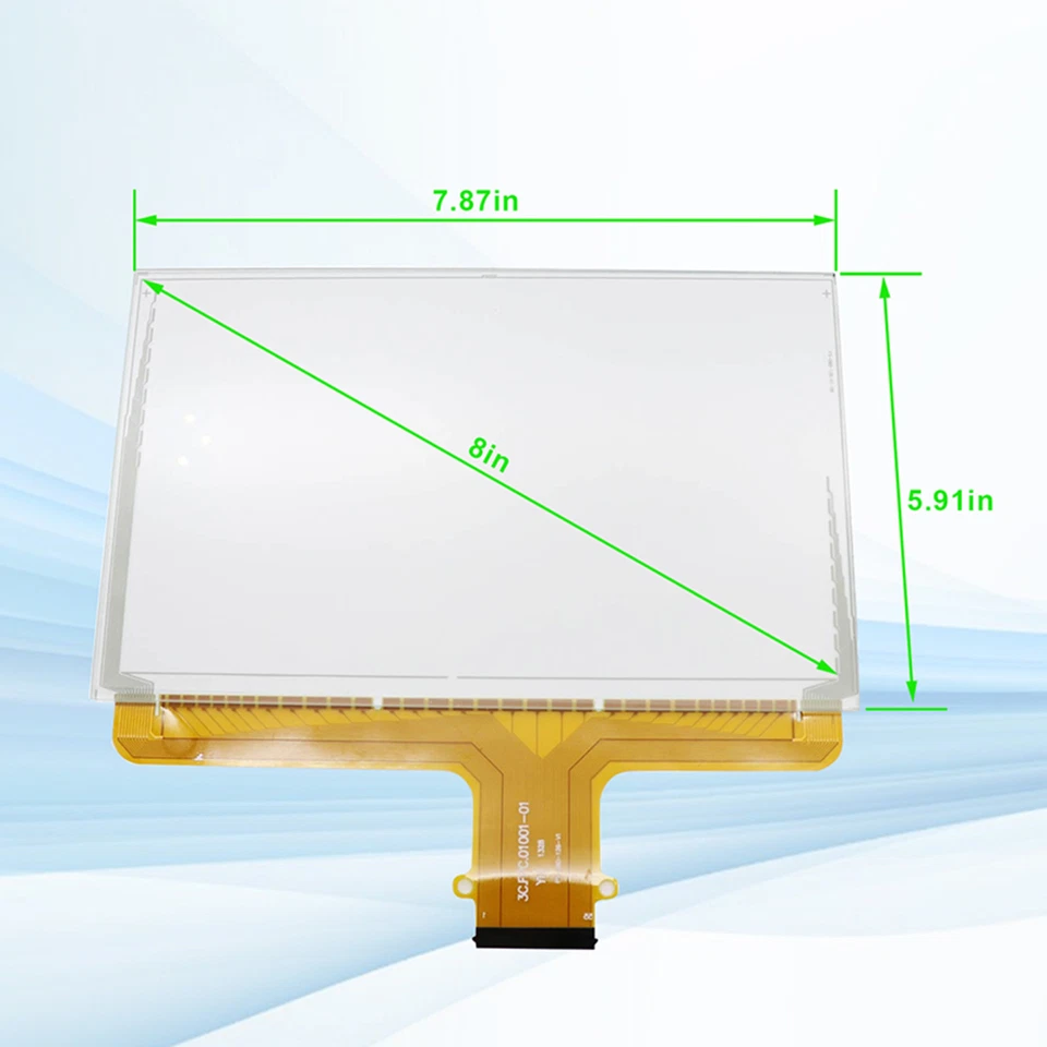 8' 55 Pin сенсорный экран DJ080PA-01A для Chevrolet GMC MYLINK навигации Raido - Изображение 2 из 4