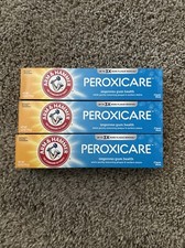Arm Hammer Peroxicare Toothpaste Clean Mint 3 Pack 6.0 Oz Each