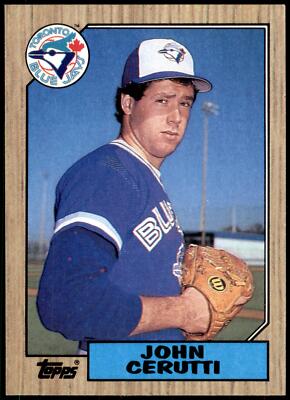 John Cerutti #557 1987 Topps