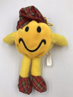 Dandee Smiley Face Vintage Plush 8