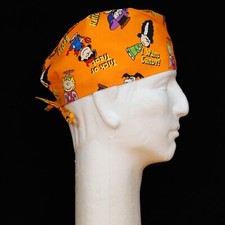 Halloween Peanuts Gang Snoopy Trick or Treat theme scrub hat