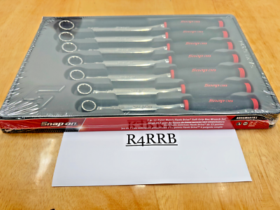#ad Snap on Tools USA NEW SEALED 7PC Metric Soft Grip Box End Wrench Set XDSGM607K1 $439.95