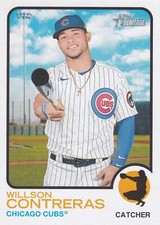 2022 Topps Heritage 1973 Oversized Base #WC Willson Contreras - Cubs