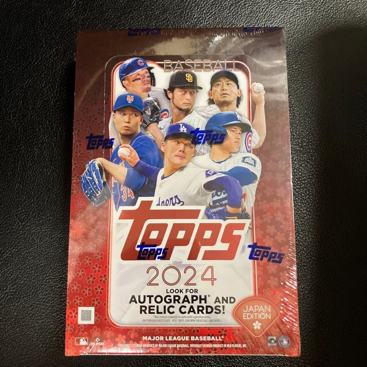 未開封Topps 2024 MLB Japan Edition 1BOX Topps 2024 Japan Edition Baseball Box Factory Sealed MLB Shrink