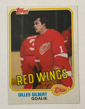 1981-82 Topps Hockey Card #88 Gilles Gilbert Detroit Red WIngs
