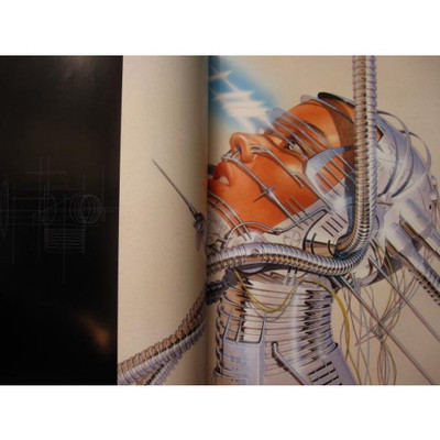 Hajime Sorayama THE GYNOIDS reborn Art Design Book Autographed