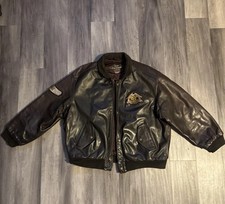 Vintage 80 s Chevignon Bomber Pilot Jacket, B...