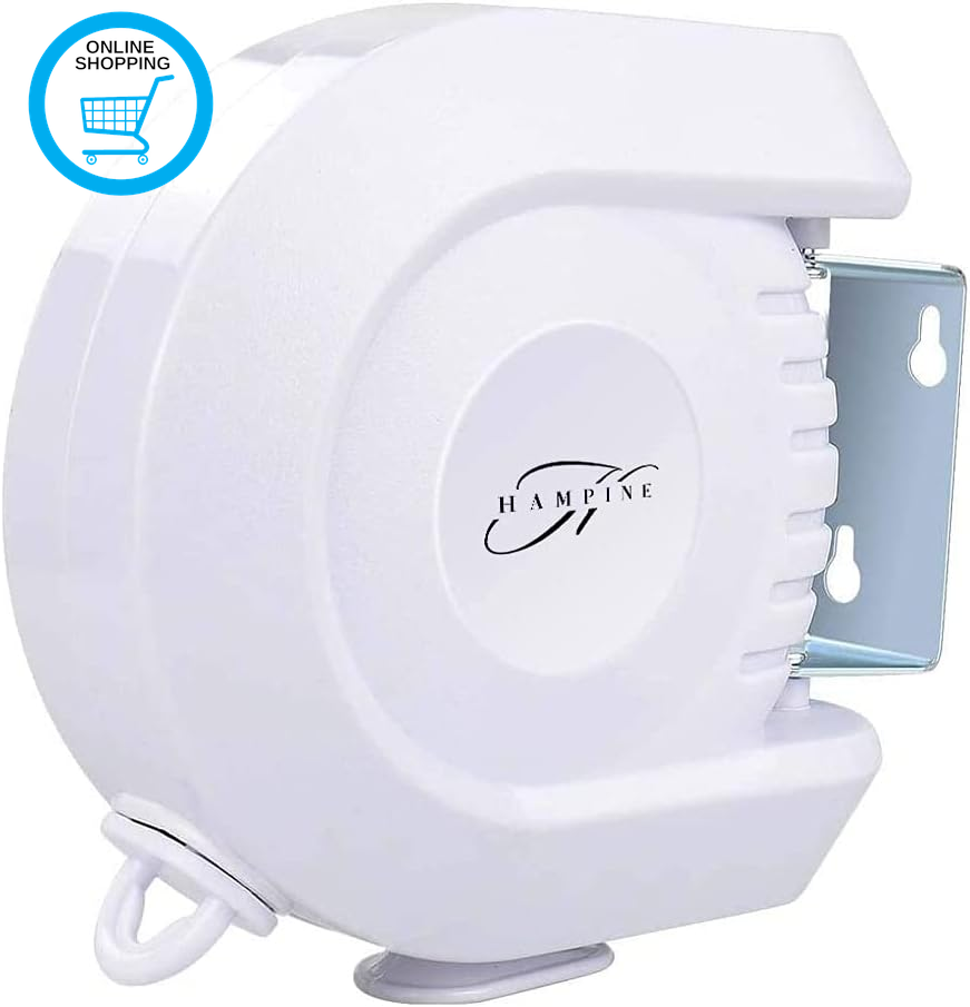 Retractable Strong Washing Line, Clothes Line, Retractable Washing Line-15M(50Ft