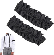 Roaring 20S Armband Garter, 2 Pack Arm Garters  Sleeves Holders for Men'S 1920S