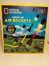 National Geographic Light-Up Air Rockets Set for Kids