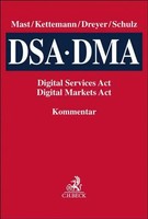 Dsa, Dma | Digital Services Act, Digital Markets Act. Kommentar | Mast (U. A.)