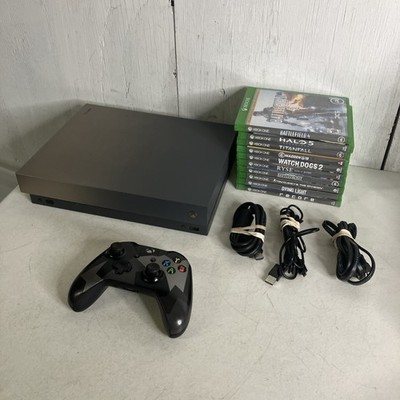 Microsoft Xbox One X 1TB Gold Rush Battlefield V Special Edition