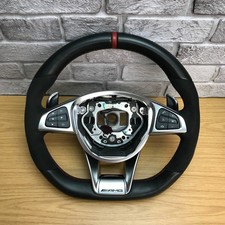Genuine Mercedes CLA AMG steering wheel A1664601518.  A45 W205 C63 GT S etc. 2D