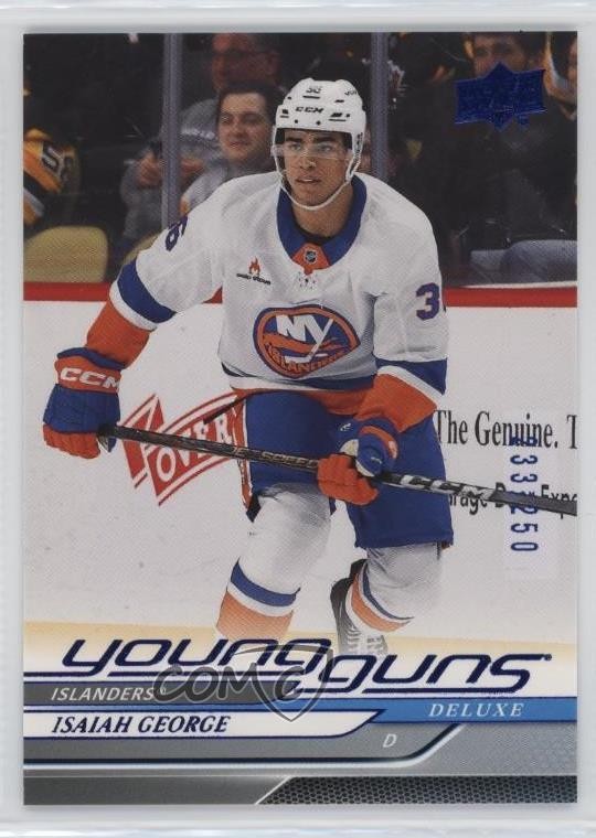 2024 Upper Deck Extended Series Young Guns Deluxe /250 Isaiah George #711 13og