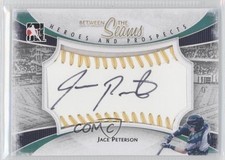 2011 ITG Heroes and Prospects Gold Stitch /19 Jace Peterson #BTS-JPE Auto 09wc
