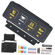 4 Gang Wireless Switch Panel - Multifunction Remote Control Offroad 4 gang