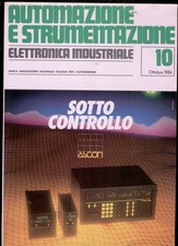 AUTOMAZIONE e strumentazione elettronica INDUSTRIALE 10/1986 rivista ec