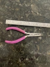 5" Round Concave Pliers Precision Wire Loop Tool for Jewelry Making Diy Use