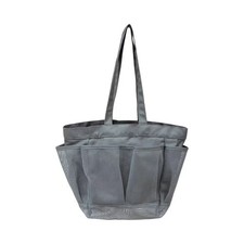 Mesh Shower Caddy for Dorm Gray