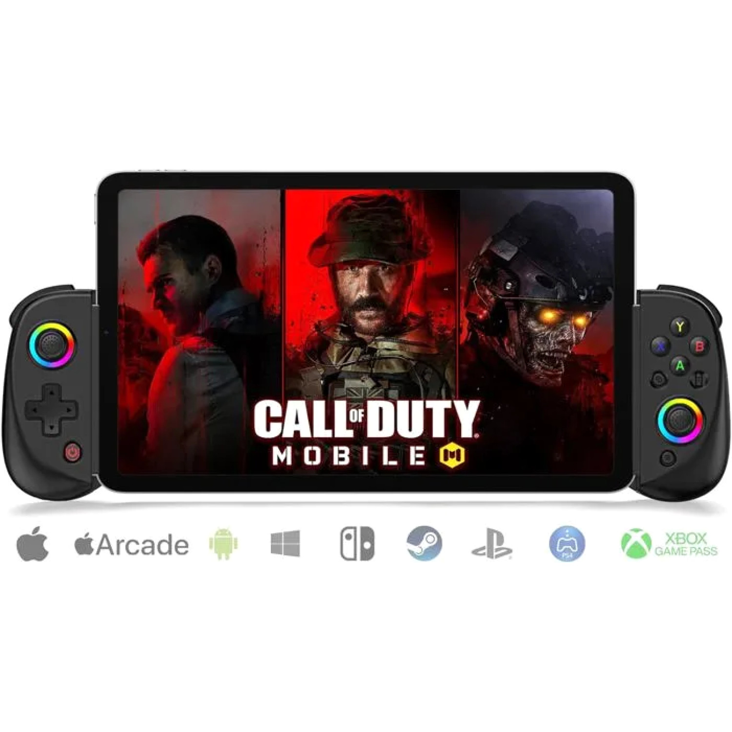 Manette PC Switch PS4 Bluetooth avec manette sans fil Android iOS RGB
