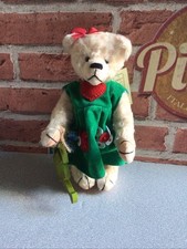 Wunderschöner Mohair Künstlerbär Vergissme...