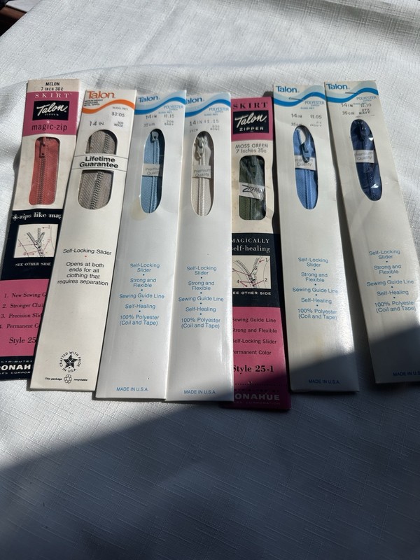   7 New In Package Zipper