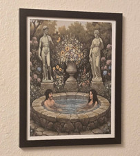 Sonny And Cher Relaxing In Garden Naturalism Framed Art Print By Vista Eagle Sonny And Cher Relaxing In Garden Naturalism Framed Art Print By Vista Eagle