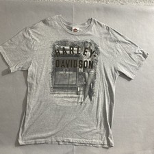 Grove’s Winchester, VA Harley-Davidson Double Graphic T Shirt Men’s Size XL