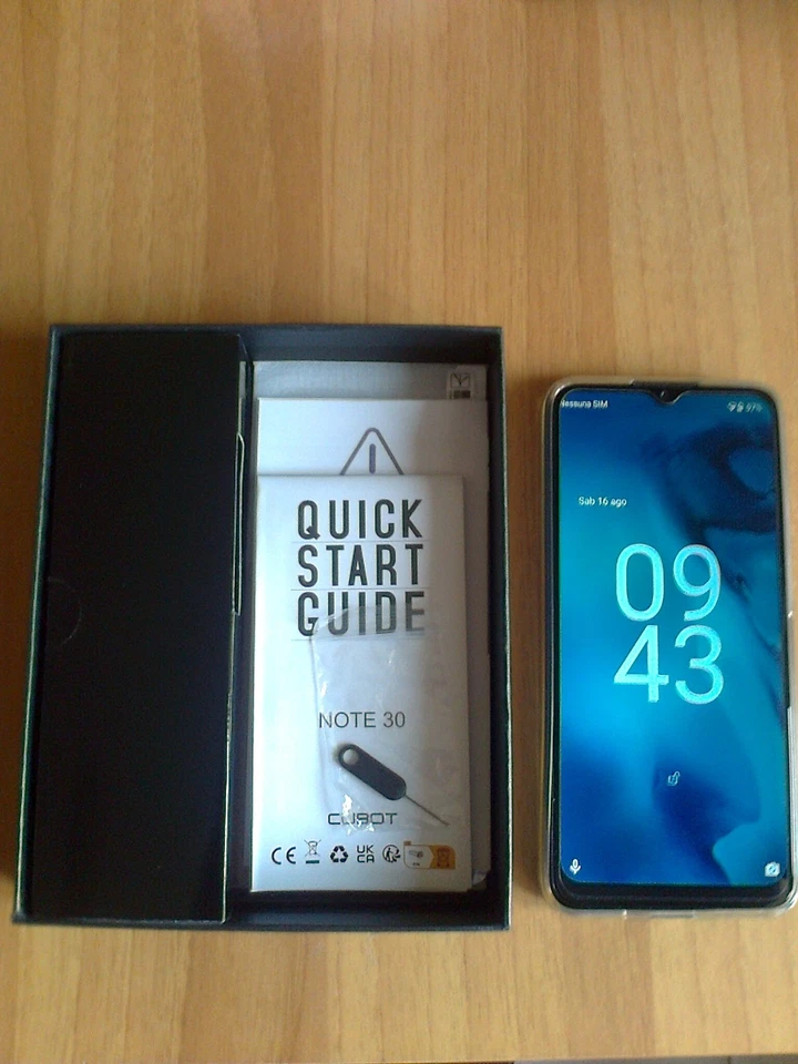 SMARTPHONE X Redmi COME NUOVO Android 12 CUBOT NOTE 30 -  64 gb hd -  Dual  Sim - Immagine 2 di 4