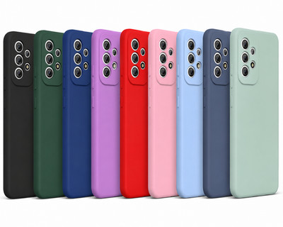 Hülle für Samsung Galaxy A52 Silikon Handy Soft Schutzhülle Case Cover Tasche