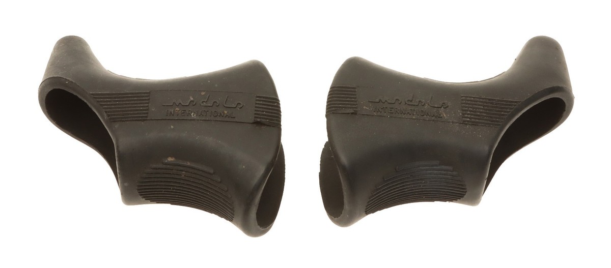 Modolo 920 Brake Hoods Bracket Covers Pair Non-Aero Vintage Black