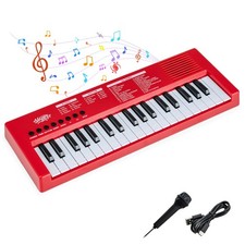 Kids Piano Keyboard w/8 Rhythms 8 Tones 22 Demos for 3 Years Old Boys  Girls