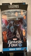 Hasbro Marvel Legends Human Torch 6-inch Figure Fantastic Four Super Skrull Wave