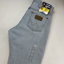 Wrangler Womens Cowboy Cut 14MWZ Slim Fit Jean Bleach Wash 7X34 100 Cotton NWT