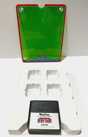 BLITZ Action Football (Vectrex)  Box, Cartridge & Overlay! In Clear Slipcover