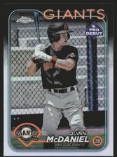 2024 Topps Pro Debut #PDC-136 Quinn McDaniel Chrome