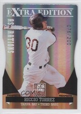 2011 Donruss Elite Extra Edition Prospects Aspirations Die-Cut Riccio Torrez 0o9