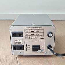 KASHIMURA TI-20 Step Up and Down Voltage Converter 100V/220-240V 1500W Japan