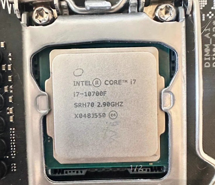 Intel Core i7-10700F 10世代 CPU LGA1200 10Th Gen Intel Core i7-10700F LGA-1200 CPU Processor Eight